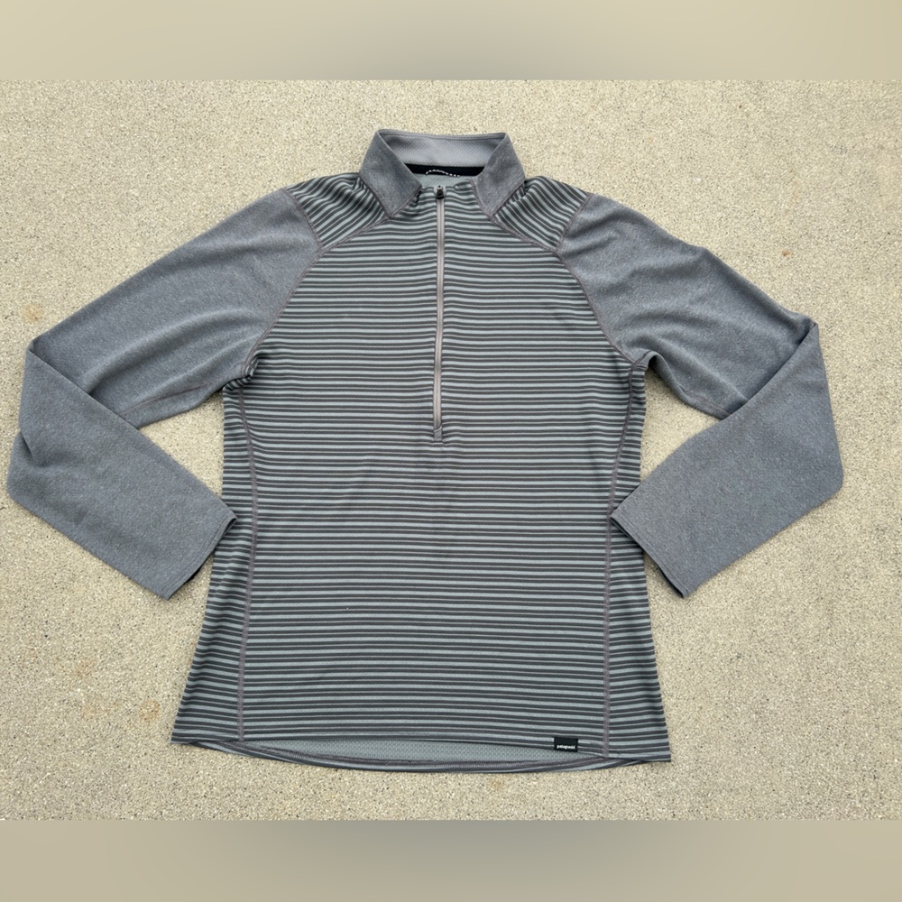 Patagonia Men's M Capilene 3 Midweight Zip-Neck Long Sleeve 1/2 Zip Pullover